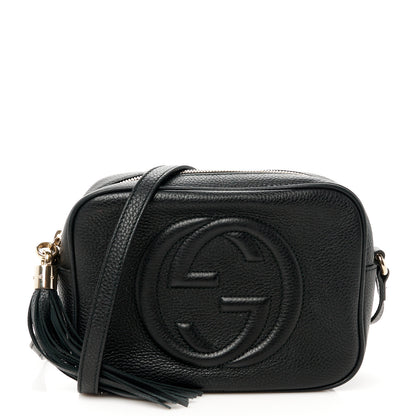 Gucci Pebbled Calfskin Small Soho Disco Bag Black 1 of 12