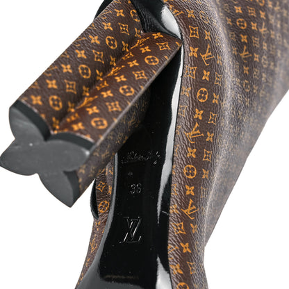 Louis Vuitton Nano Monogram Silhouette Ankle Boots 36 6 of 9