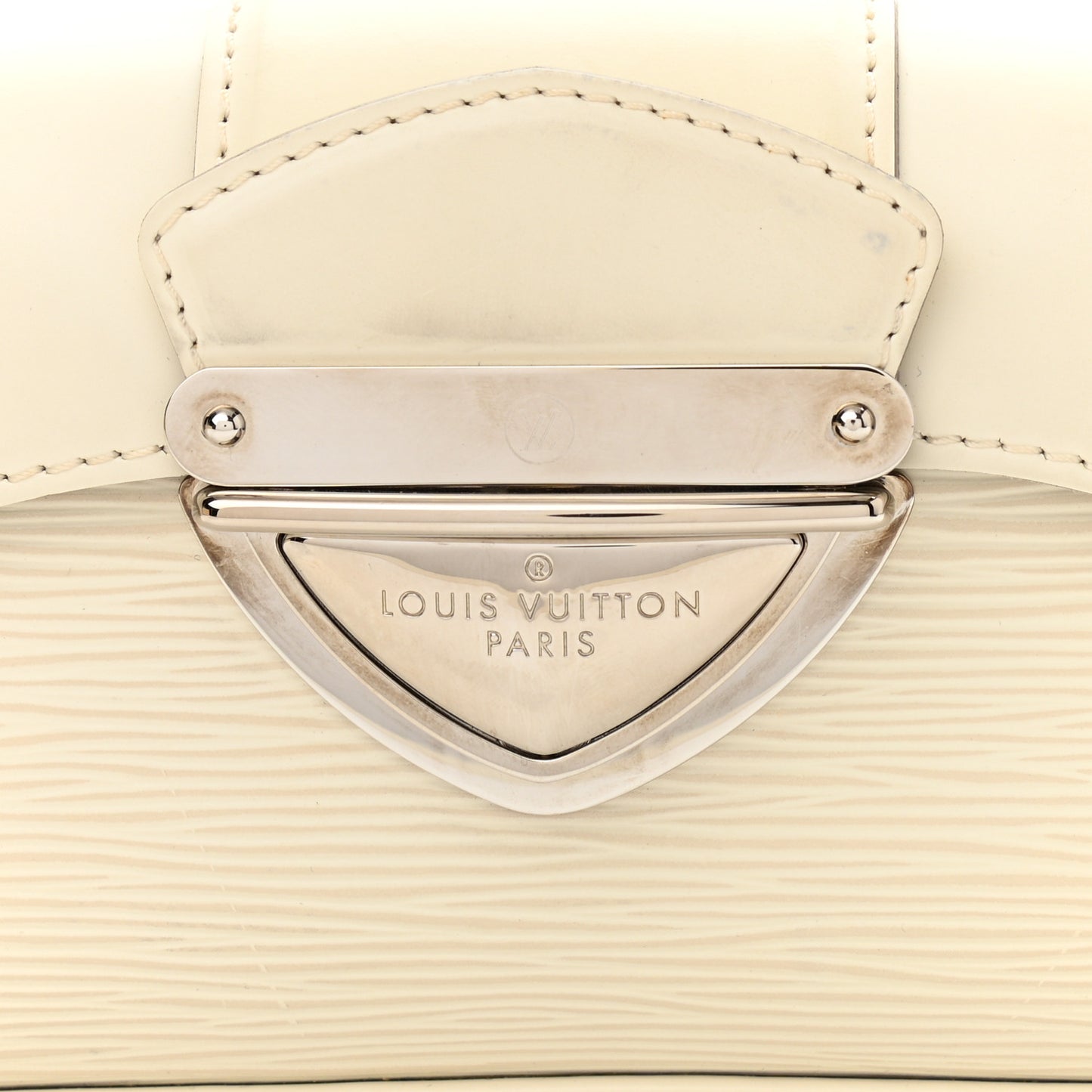 Epi Montaigne Clutch Ivory