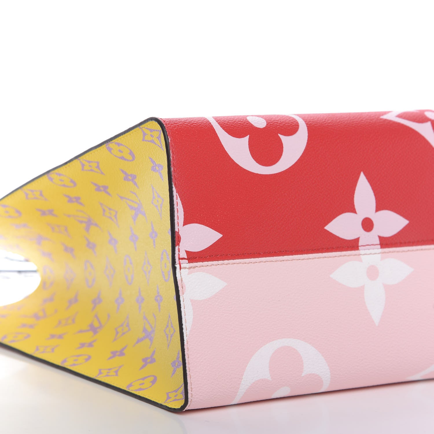 Louis Vuitton Monogram Giant Onthego GM Rouge Rose 7 of 10