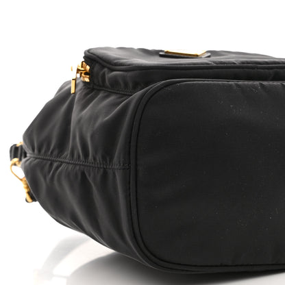 Prada Re-Nylon Duet Drawstring Shoulder Bag Black 8 of 9