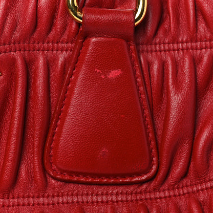 Prada Nappa Gaufre Tote Fuoco 14 of 14