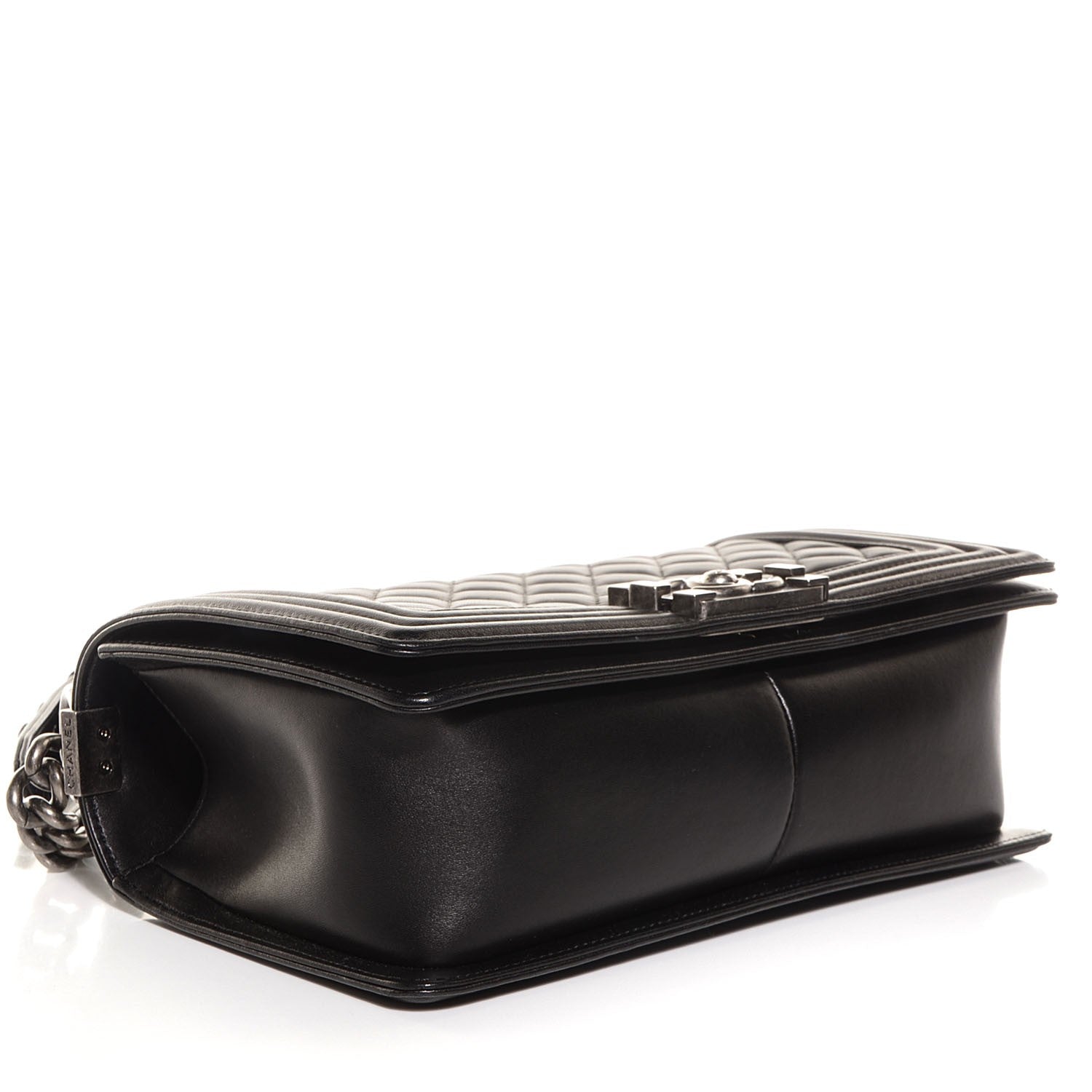 Chanel Lambskin Quilted Medium Boy Flap Black 4 of 8