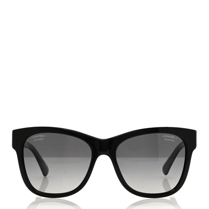Chanel Acetate Square CC Sunglasses 5380 Black 2 of 6