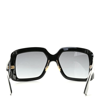 Christian Dior Acetate DiorSo Light 2 Shield Sunglasses Black 4 of 8