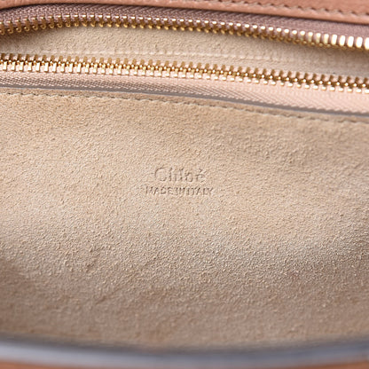 Chloe Calfskin Suede Medium Pixie Shoulder Bag Nougat 6 of 13
