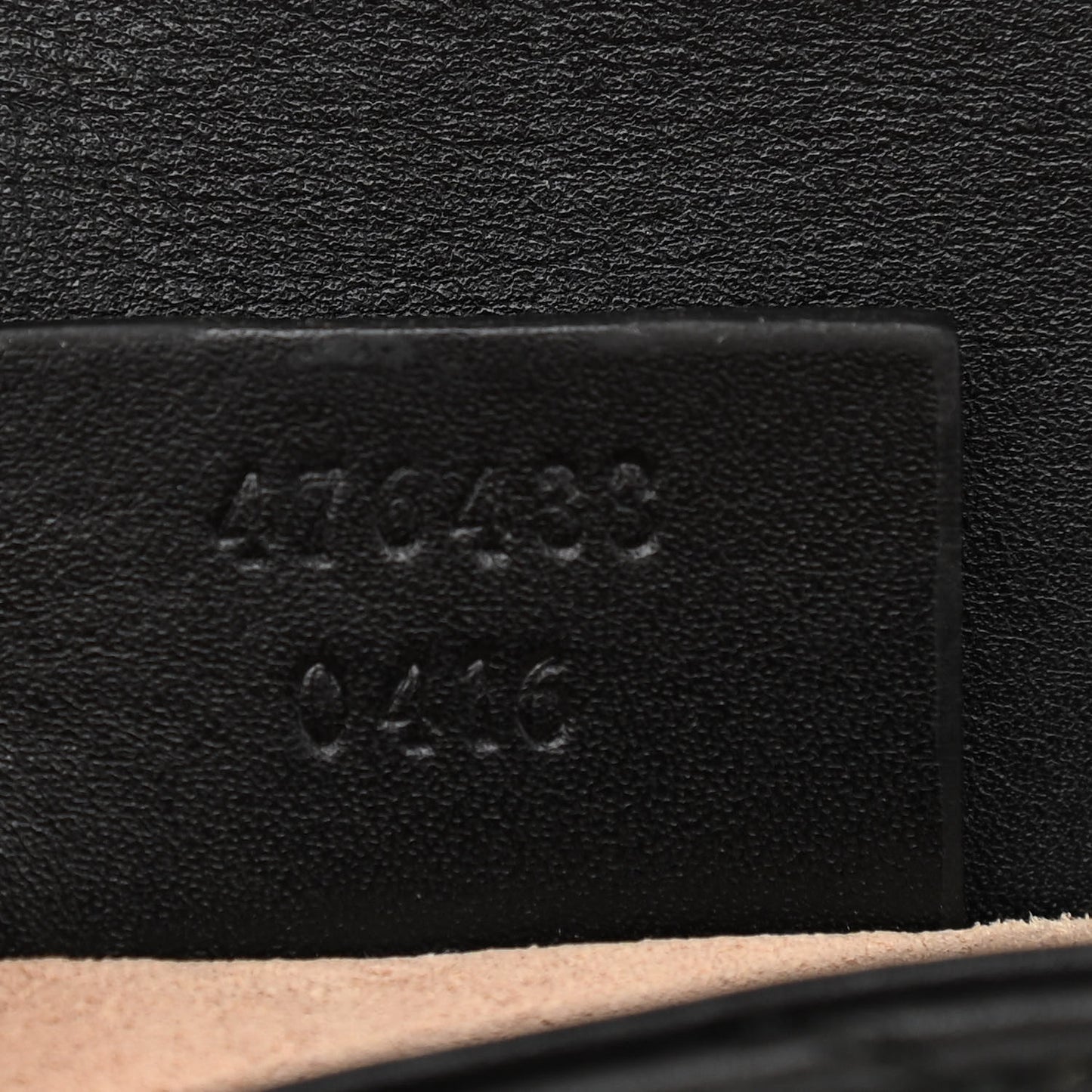 Calfskin Matelasse Super Mini GG Marmont Shoulder Bag Black