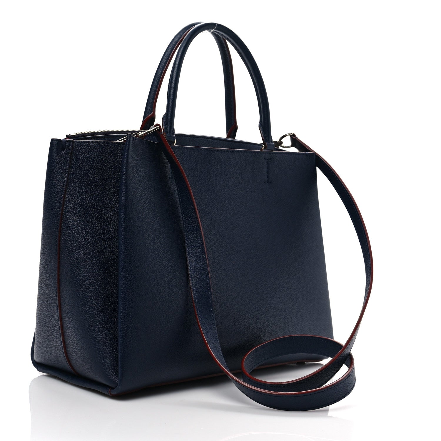 Louis Vuitton Calfskin Lockmeto Marine Rouge 3 of 7