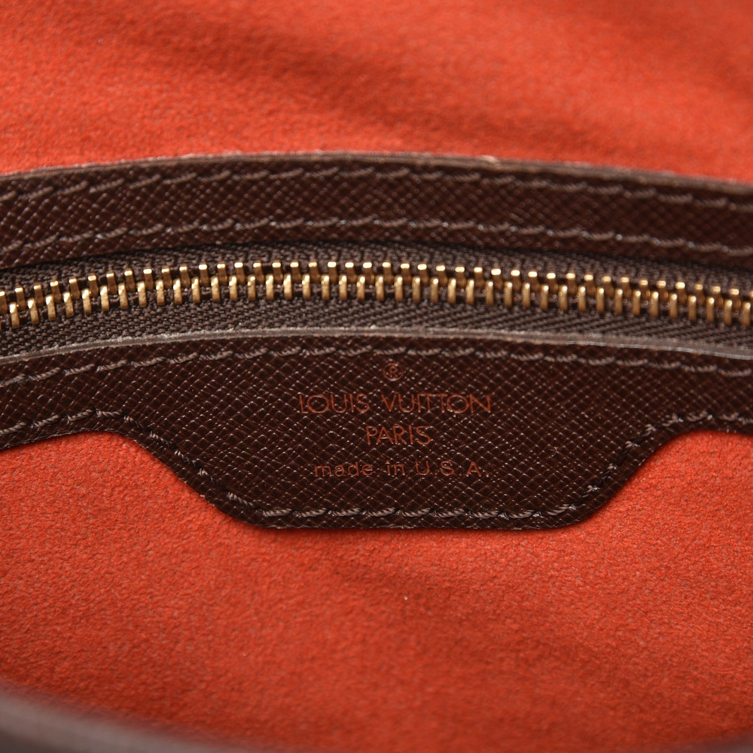 Louis Vuitton Damier Ebene Marais Bucket 23 7 of 10