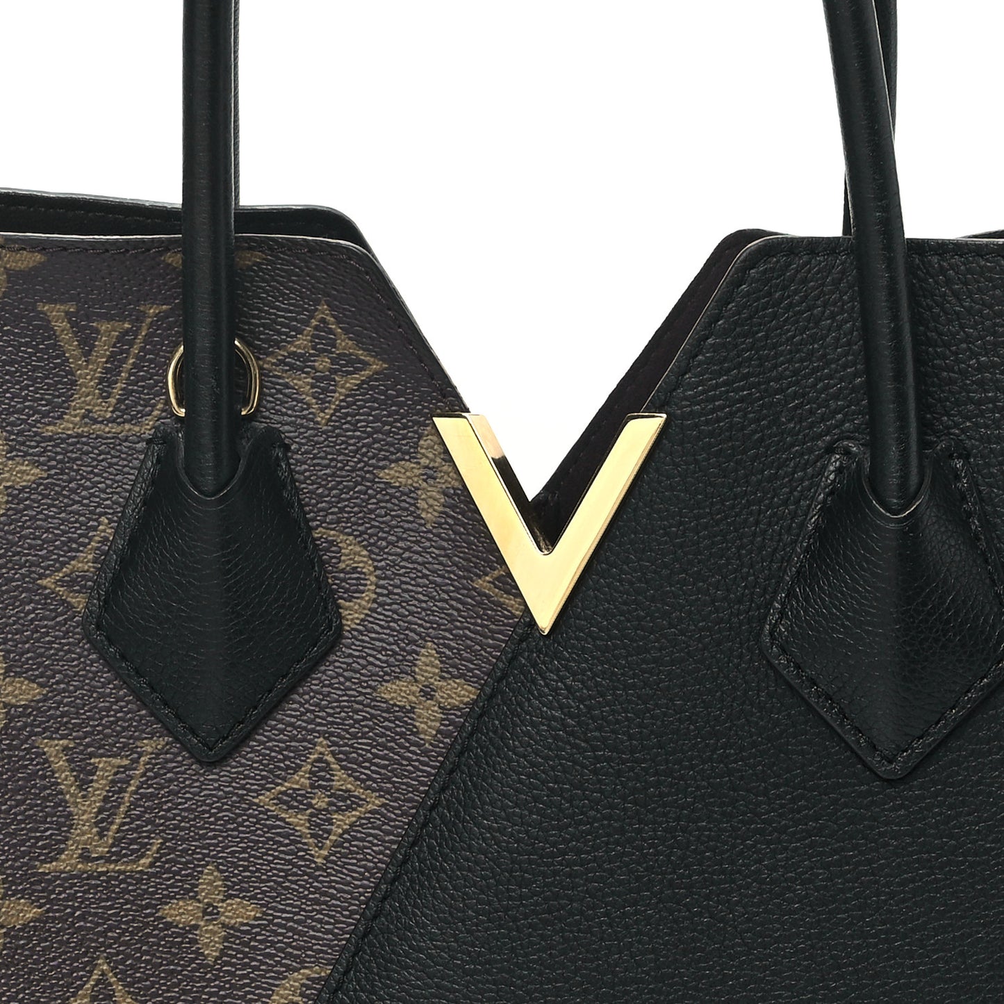 Calfskin Monogram Kimono Tote PM Black