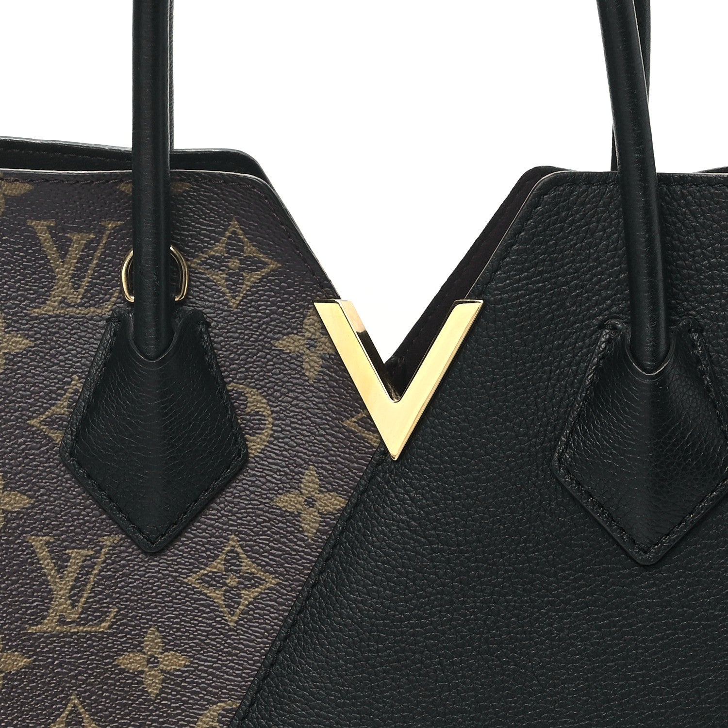 Louis Vuitton Calfskin Monogram Kimono Tote PM Black 7 of 11