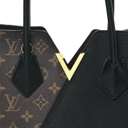Louis Vuitton Calfskin Monogram Kimono Tote PM Black 7 of 11