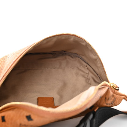 MCM Visetos Belt Bag Cognac 4 of 9