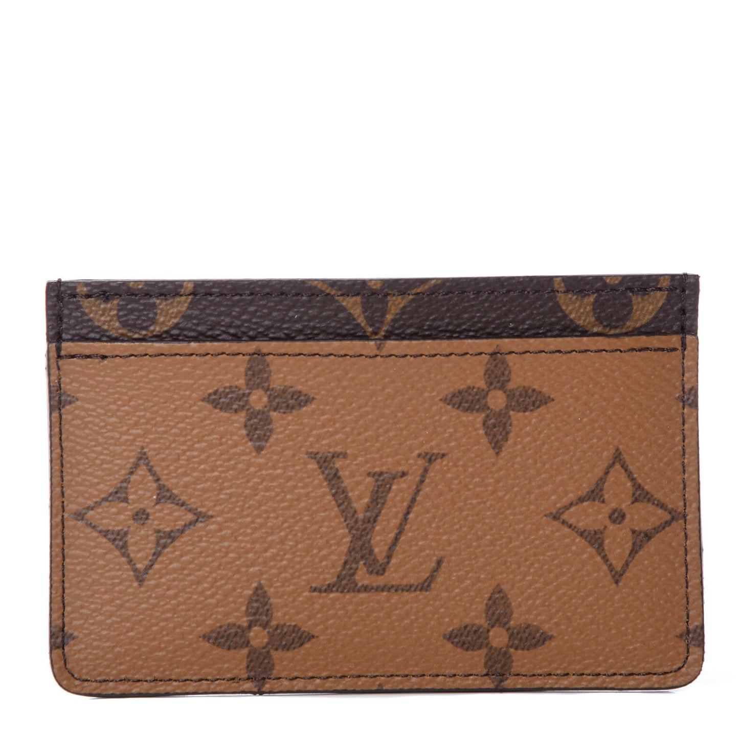 Reverse Monogram Card Holder