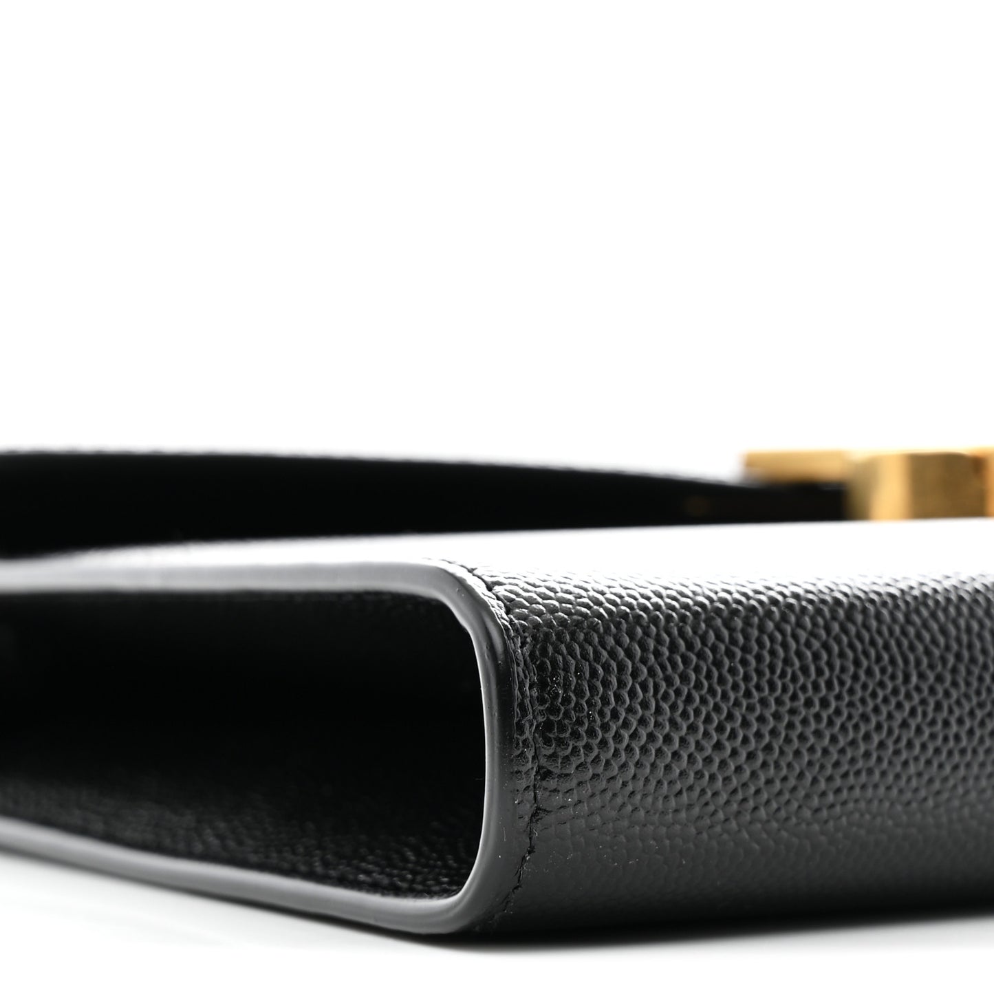 Grain De Poudre Monogram Cassandra Chain Wallet Black