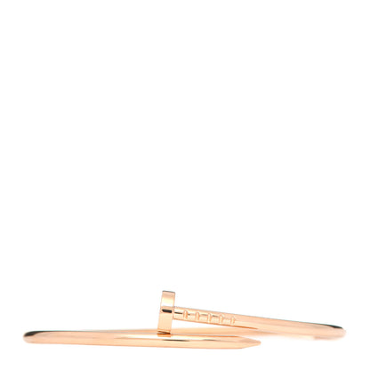 Cartier 18K Pink Gold Small Juste Un Clou Bracelet 16 1 of 6
