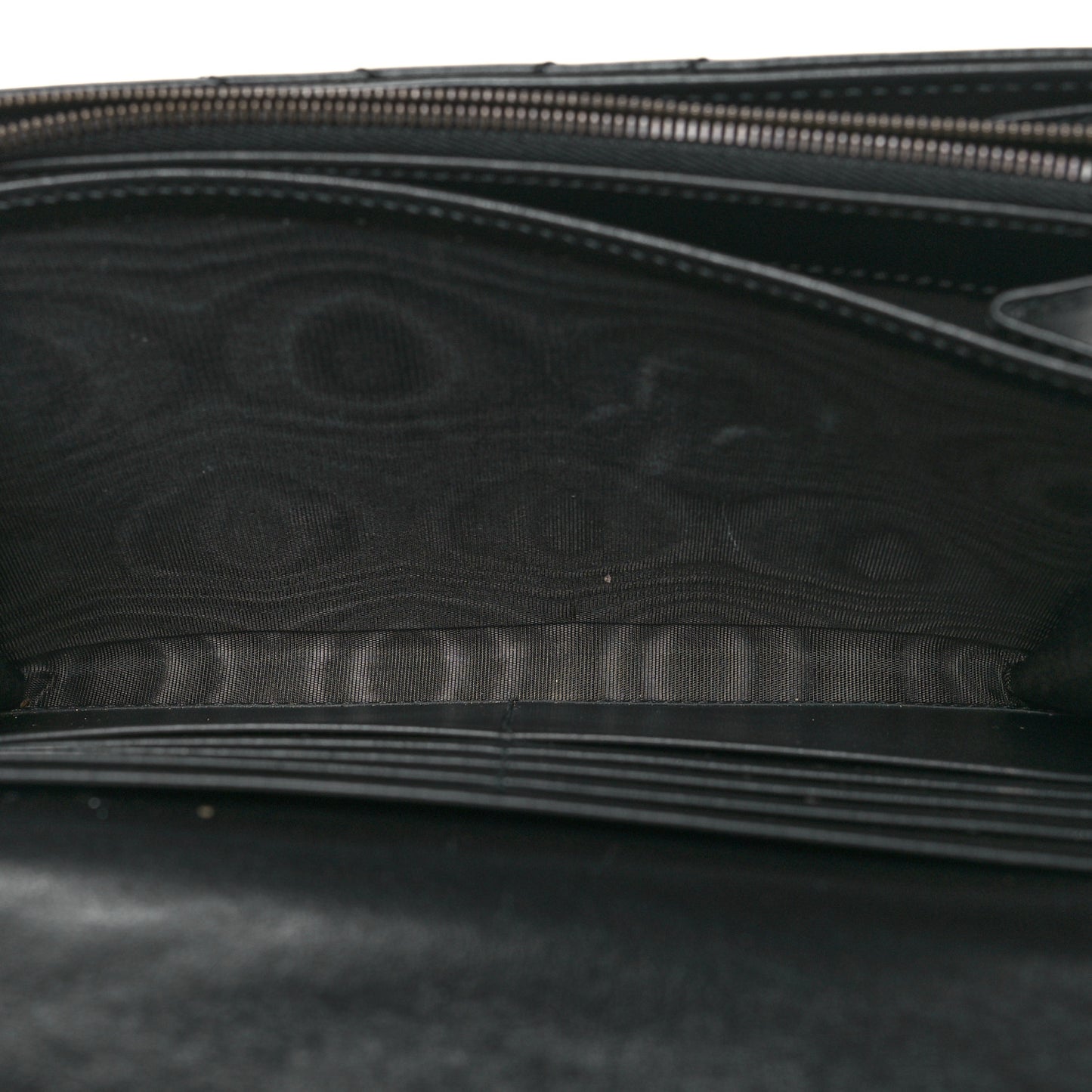 Calfskin Matelasse GG Marmont Chain Wallet Black