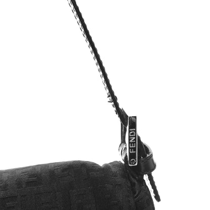 Fendi Zucchino Mama Baguette Black 7 of 10