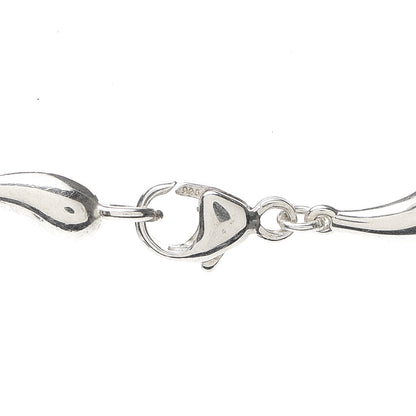 Tiffany Sterling Silver Elsa Peretti Teardrop Pendant Necklace 4 of 5