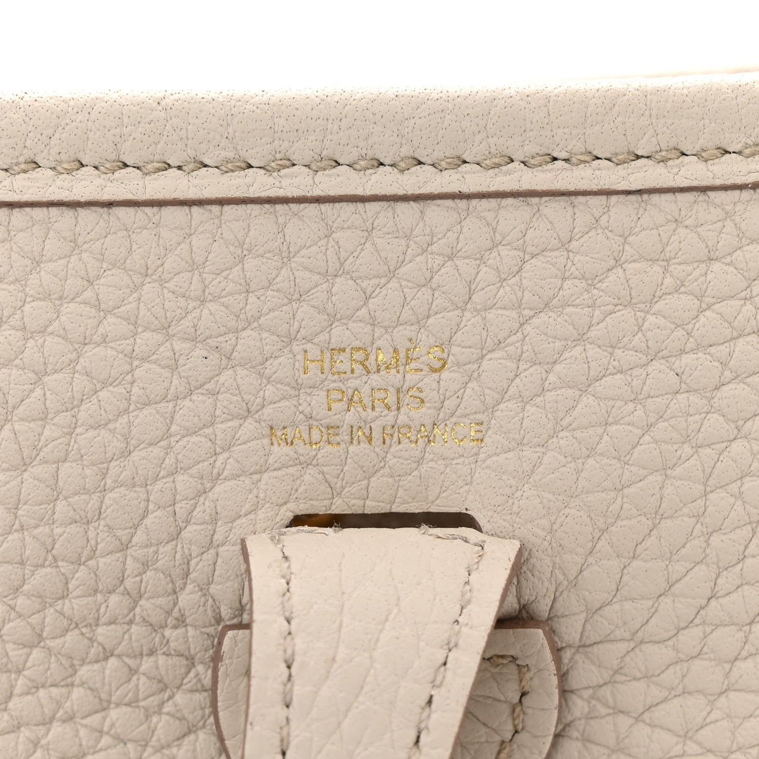 Hermes Taurillon Clemence Amazone Evelyne TPM Beton 6 of 10