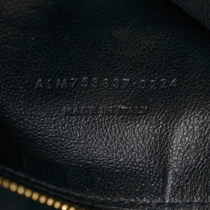 Saint Laurent Smooth Calfskin Large Le 5 A 7 Soft Hobo Black 7 of 12