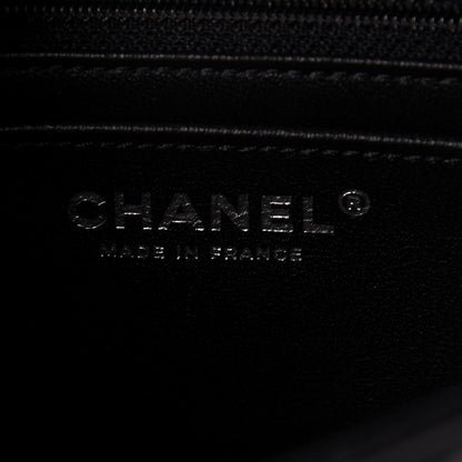 Chanel Aged Calfskin Chevron Quilted 2.55 Reissue Mini Flap So Black 8 of 10
