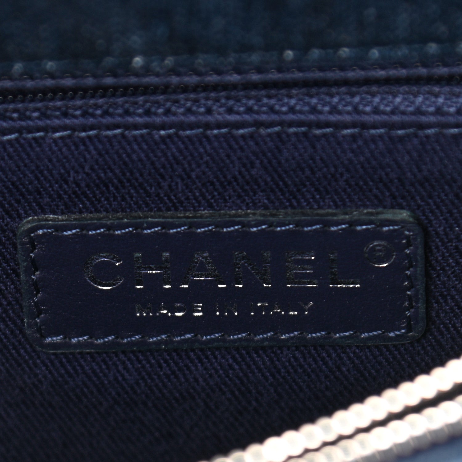 Chanel Denim Quilted Small Coco Handle Flap Blue 6 of 11