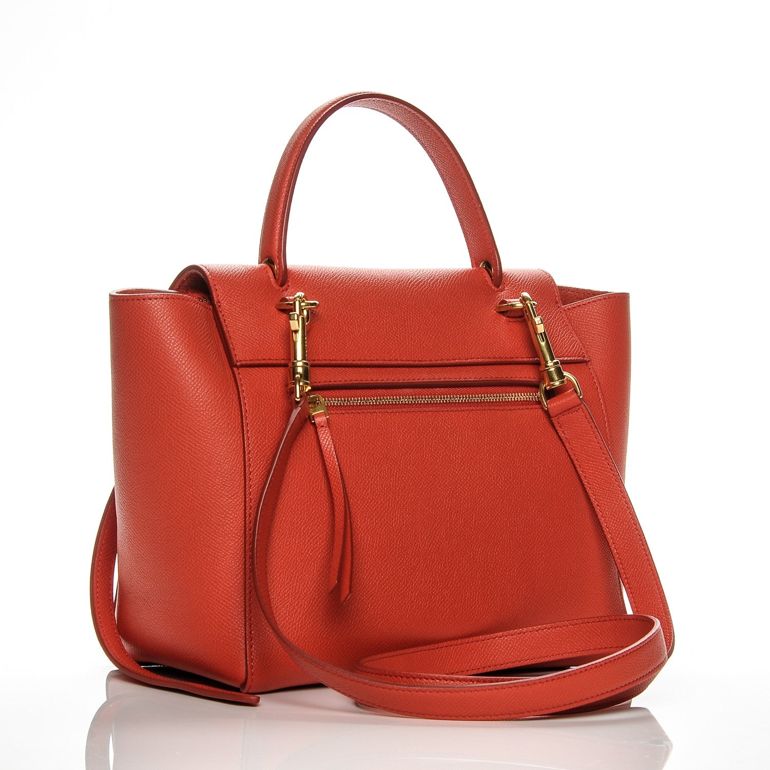 Celine Baby Grained Calfskin Micro Belt Bag Poppy 3 of 7