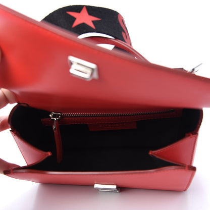 Givenchy Calfskin Mini Pandora Box Logo Strap Crossbody Bag Medium Red 5 of 12
