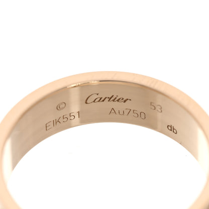 Cartier 18K Yellow Gold 5.5mm LOVE Ring 53 6.5 4 of 4