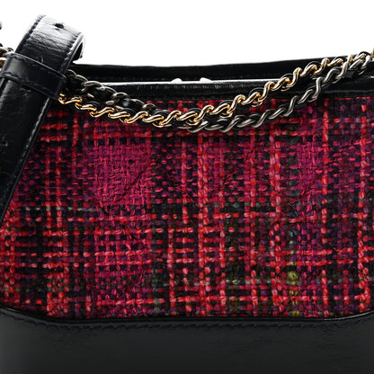 Chanel Tweed Calfskin Small Gabrielle Hobo Dark Navy 8 of 10