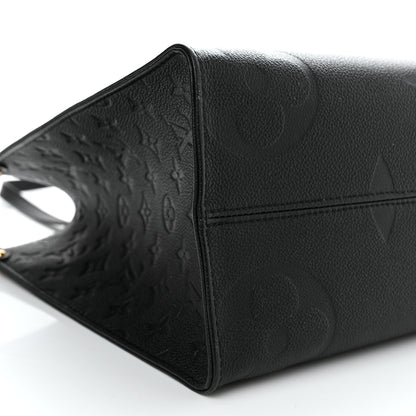 Louis Vuitton Empreinte Monogram Giant Onthego MM Black 8 of 10