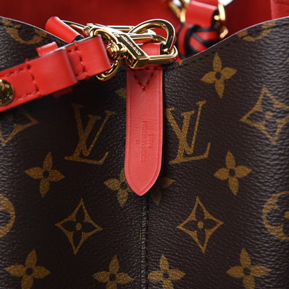 Louis Vuitton Monogram Braided Neonoe Coquelicot 9 of 10