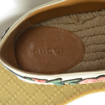 Gucci Nappa Ophelia Espadrilles 38.5 Mystic White 8 of 8