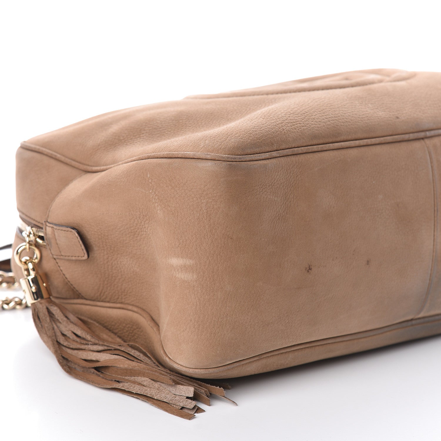 Gucci Vitello Range Medium Soho Bowler New Fango 8 of 11