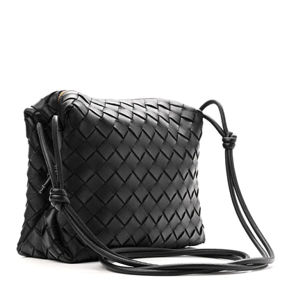 Bottega Veneta Nappa Intrecciato Small Loop Camera Bag Black 3 of 9