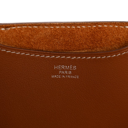 Hermes Taurillon Clemence Swift In-The-Loop 18 Bag Gold 6 of 12