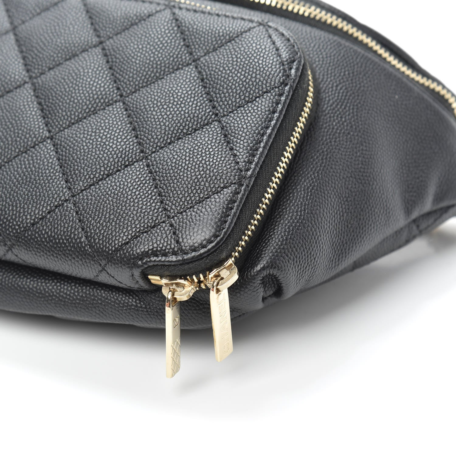Chanel Caviar Quilted Business Affinity Waist Belt Bag Black 10 of 10