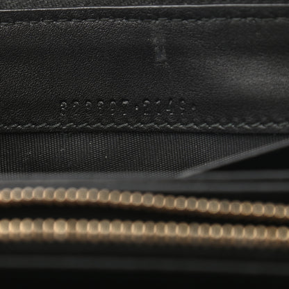 Gucci Guccissima Signature Microguccissima Bree Zip Around Wallet Black 6 of 8