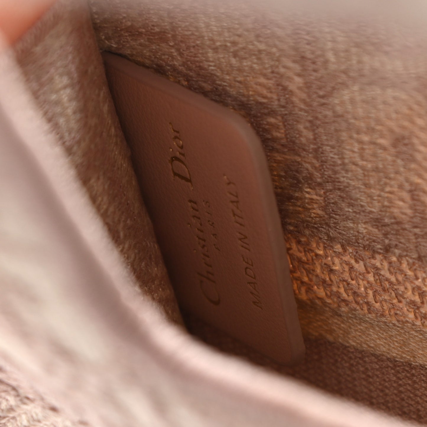 Oblique Mini Book Tote Rose Des Vents Multicolor