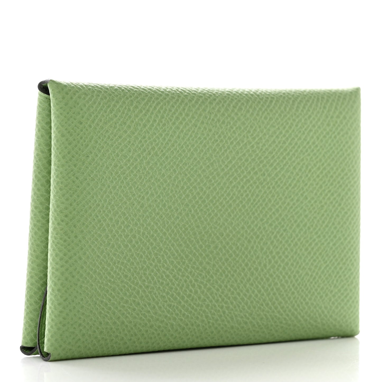 Epsom Calvi Duo Card Case Vert Criquet