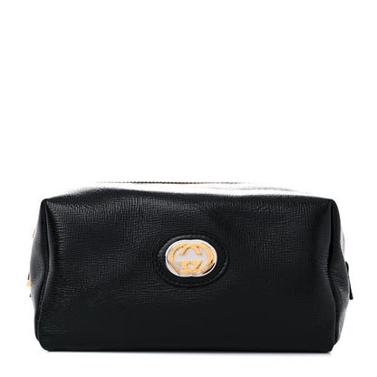Gucci Azalea Calfskin Marina Cosmetic Case Black 1 of 12