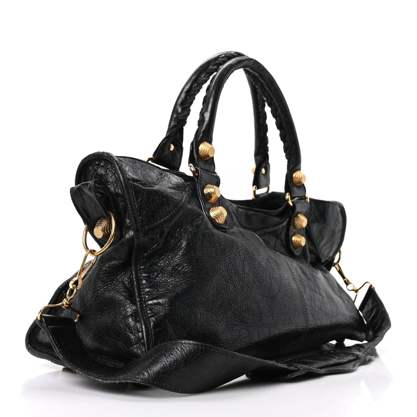 Agneau Giant 21 Gold Hardware Part Time Black