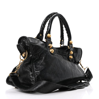 Balenciaga Agneau Giant 21 Gold Hardware Part Time Black 3 of 10