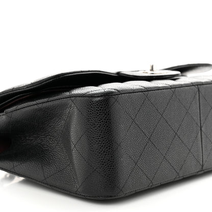 Chanel Caviar Quilted Jumbo Double Flap Black 9 of 10