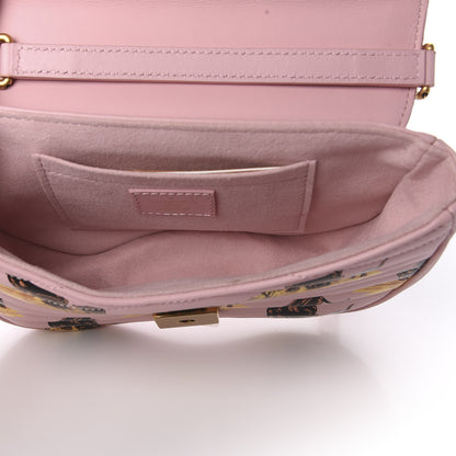 Louis Vuitton Calfskin Leopard Print New Wave Chain PM Light Pink 5 of 10