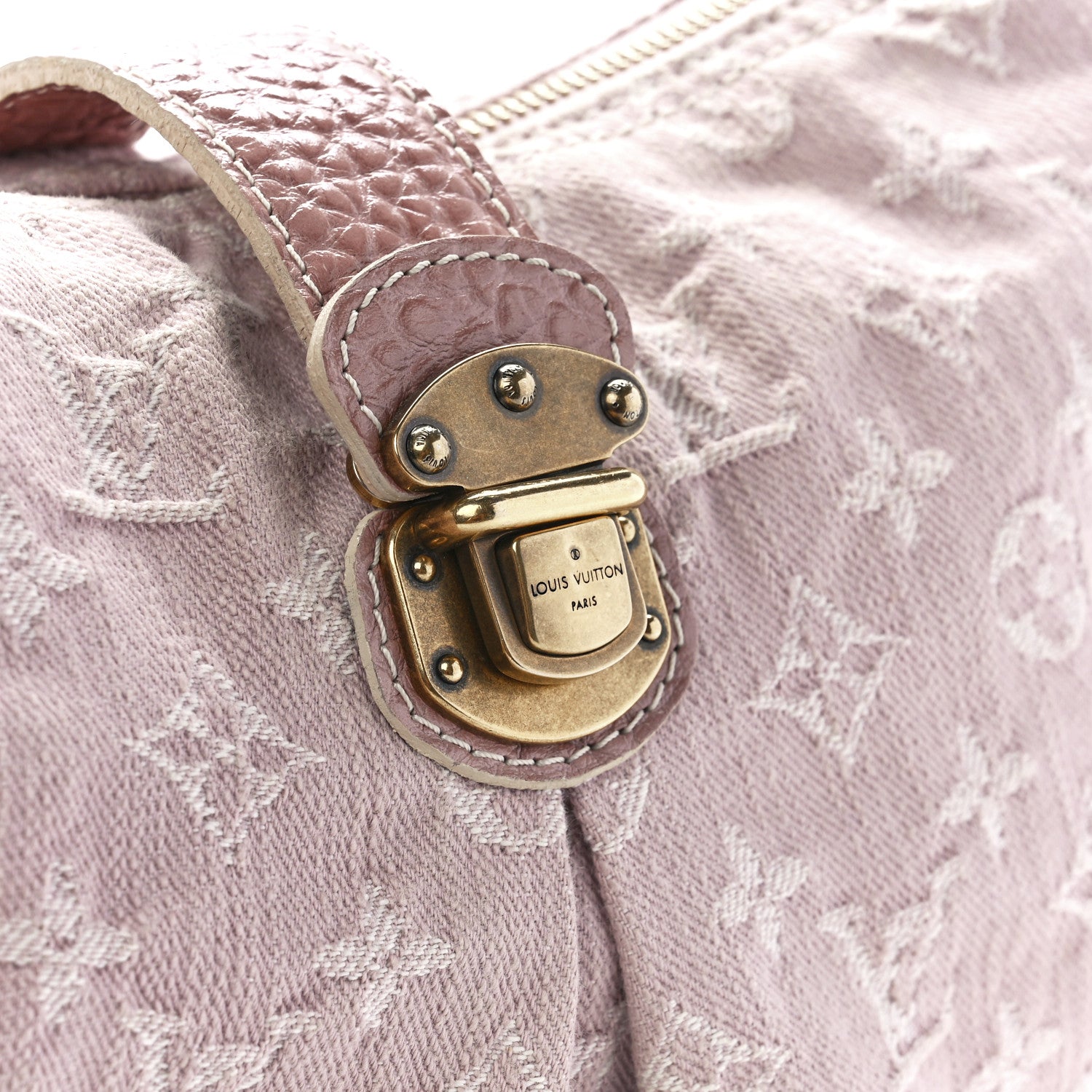 Louis Vuitton Monogram Denim Slightly Rose 7 of 11