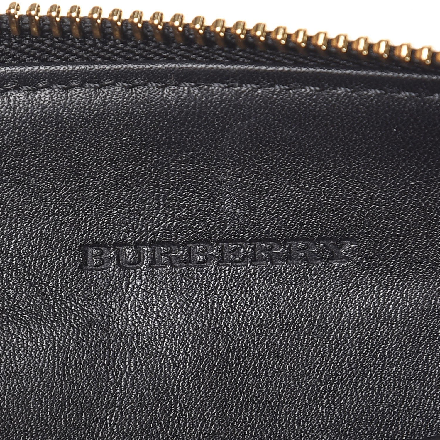 Burberry Horseferry Check Peyton Crossbody Clutch Bag Black 6 of 7