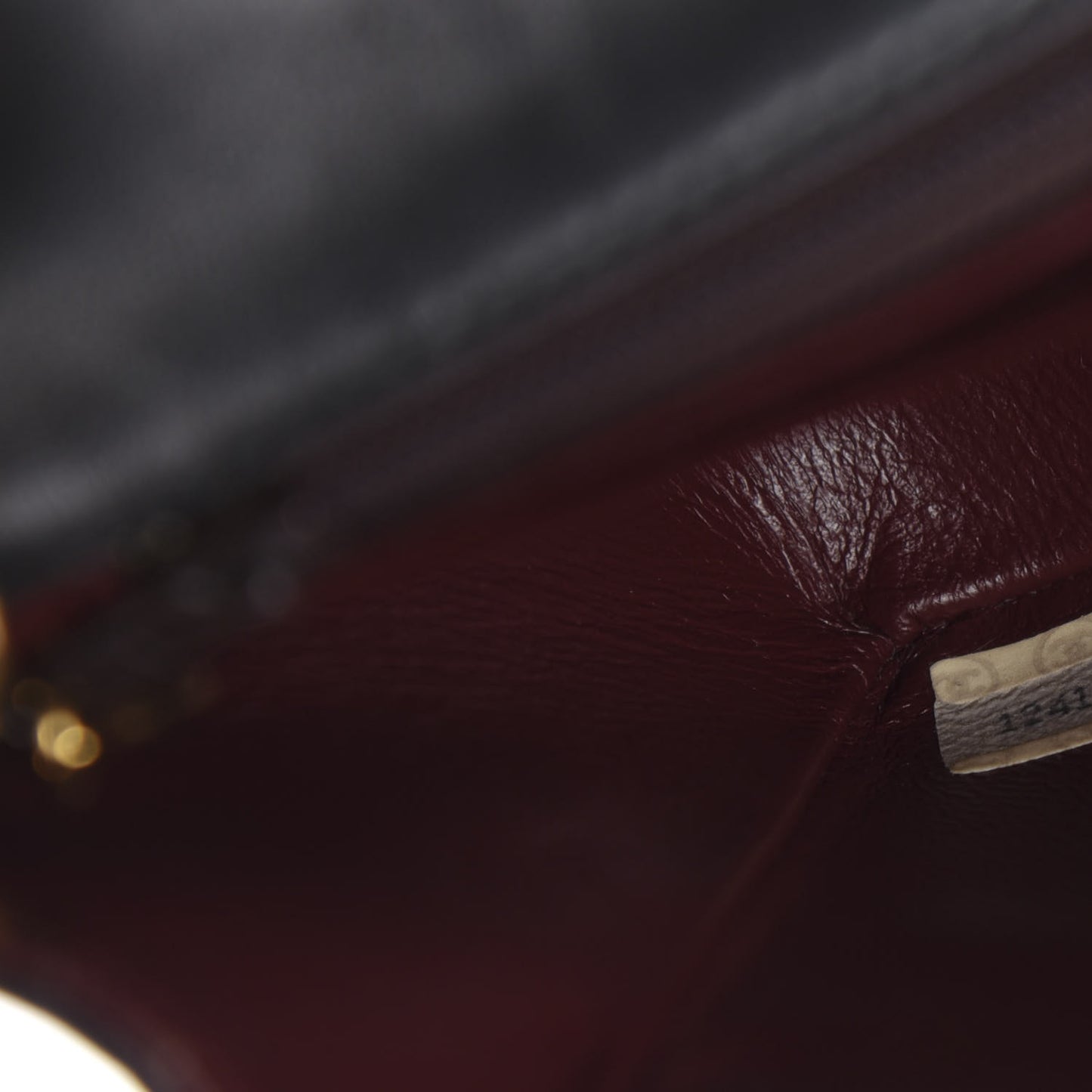Lambskin Quilted Small Single Flap Bag Black