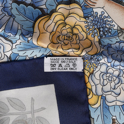 Hermes Silk Le Matin Neuf Scarf 90 4 of 8